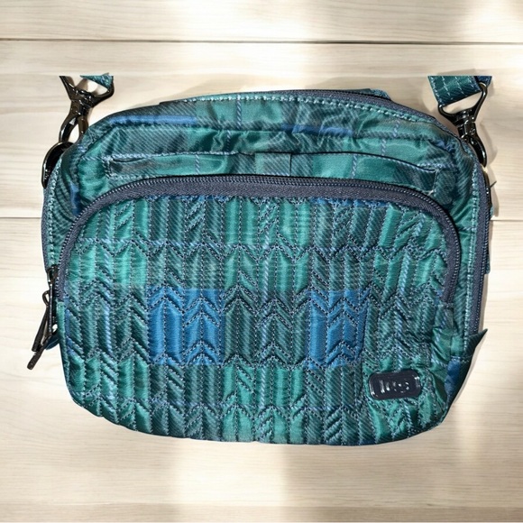Lug Mini Ranger Cross body bag - POP PLAID NAVY - Picture 5 of 9
